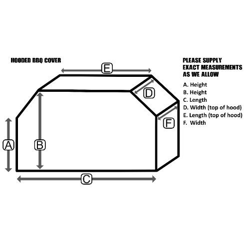 hooded bbq cover diagram-845